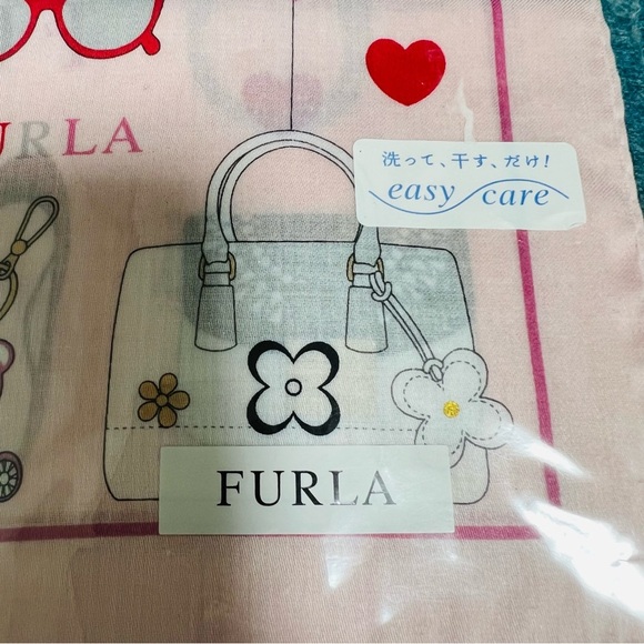 Furla Pink Bandana/Scarf - Picture 8 of 8